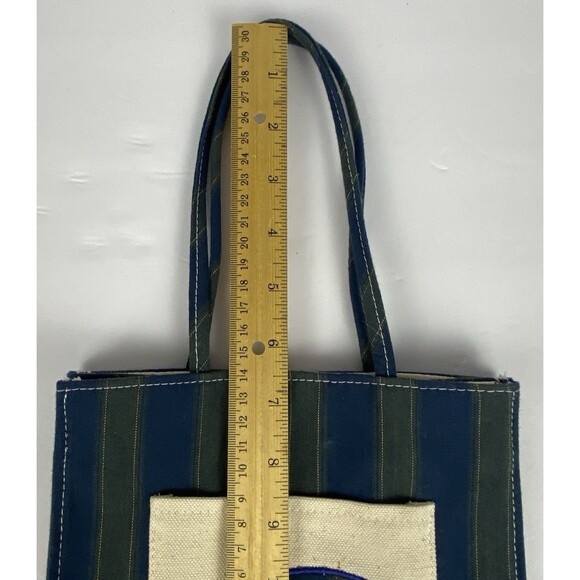 VINTAGE Longaberger Collectors Club 1996 Tote Bag Embroidered Pocket Homestead - Picture 3 of 11